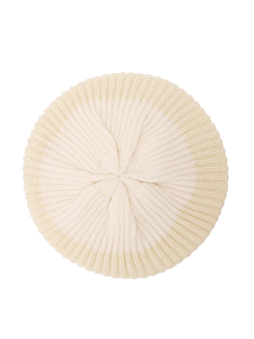 BHARATASYA Winter Knit Beret Cap Hat Stylish Woolen Warm Beret Cap, Hat for Women, Men and Teens