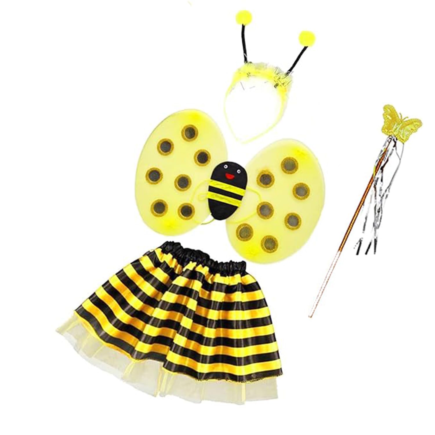 See full amazon price history chart for Partysanthe 4Pc Bee Honey Girls Kids Fairy Halloween Fancy Dress Up Party Costume Partysanthe 4Pc Bee Honey Girls Kids Fairy Halloween Fancy Dress Up Party Costume (B08CCBWW7F) Amazon Price History, Amazon Price Tracker