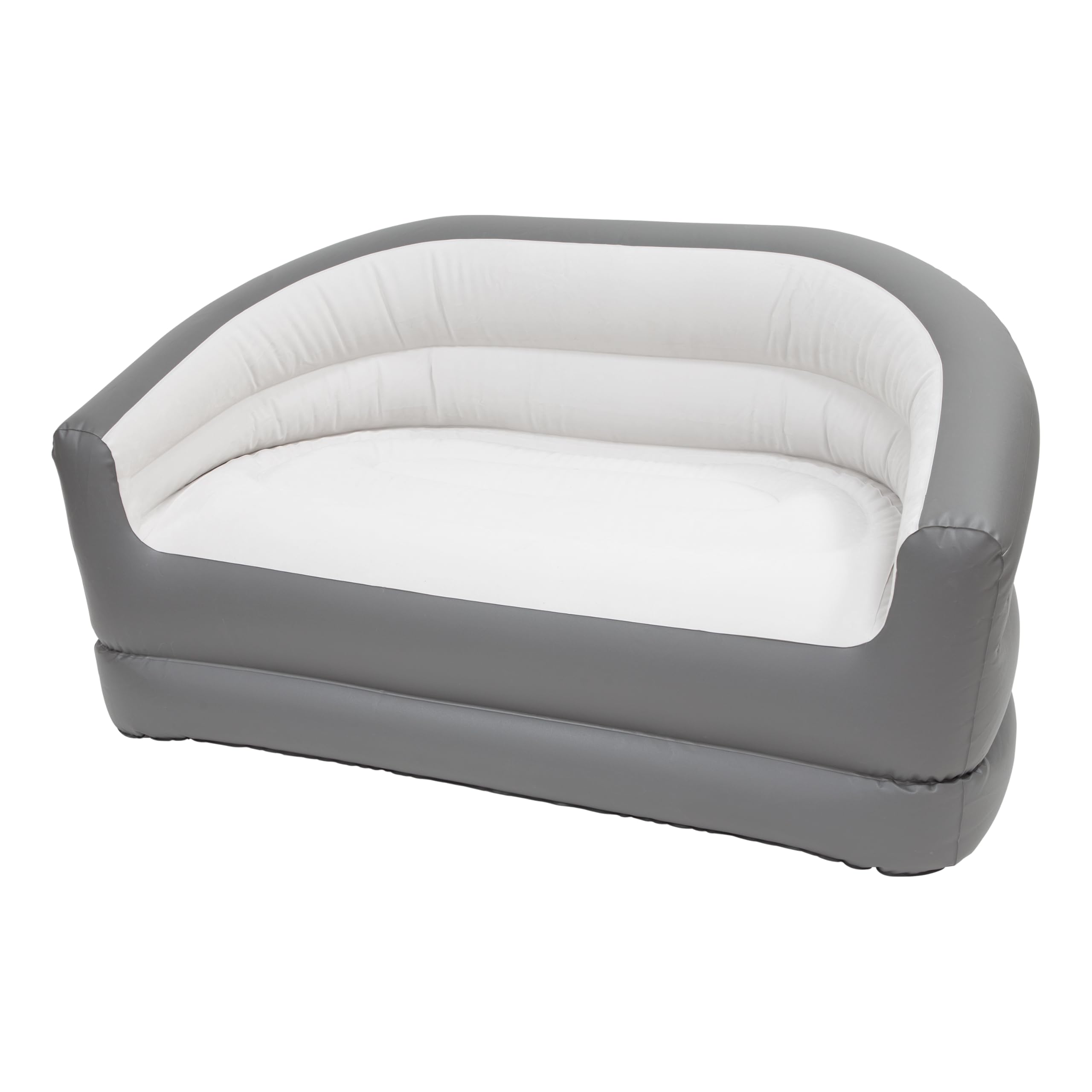 Avenli 98149 2 Person Deluxe Inflatable Sofa/Armrests Included/Durable Vinyl Material/Easy 2 Minute Inflation/Flat Folding Storage/Flocked Surface
