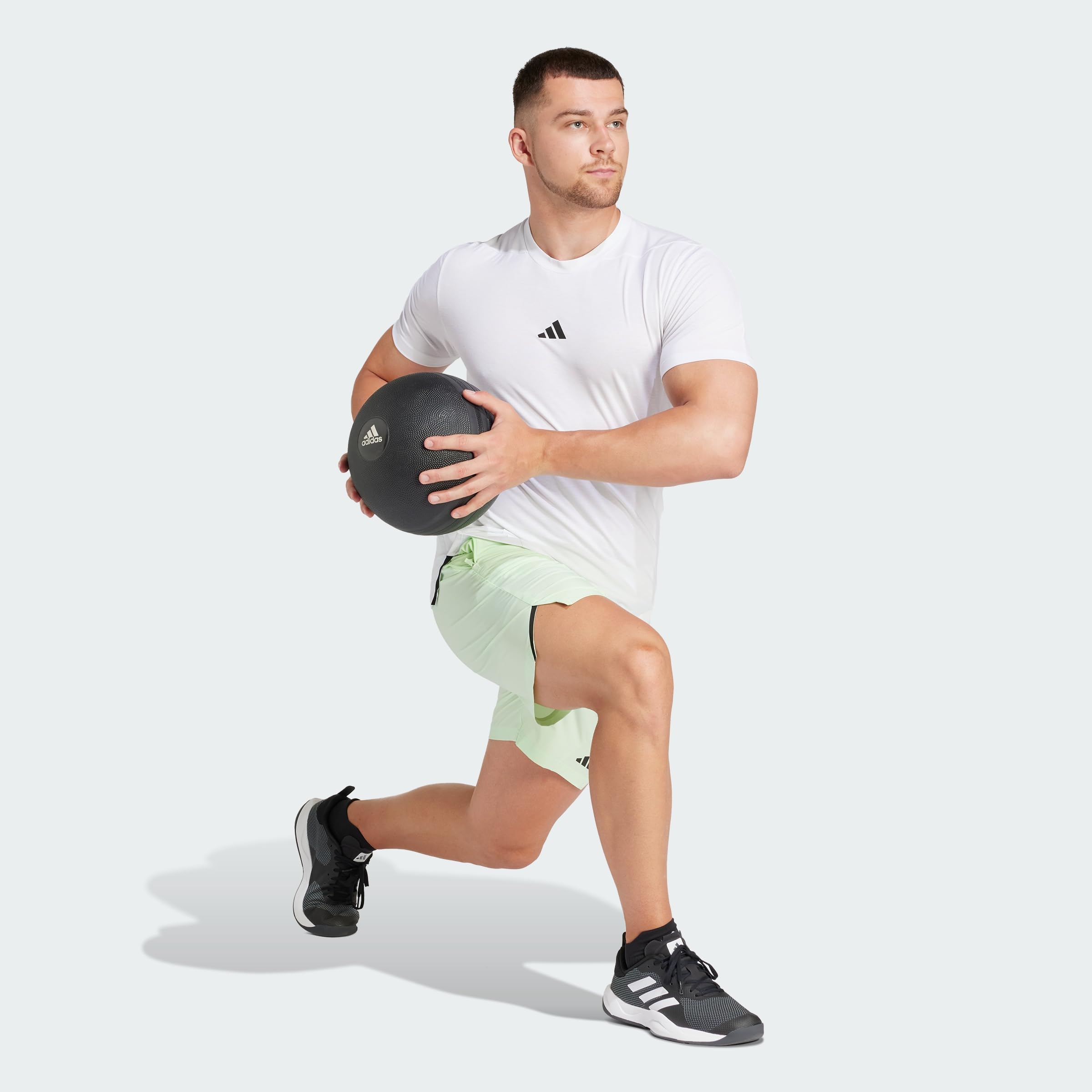 adidas Koszulka męska zaprojektowana do treningu z krótkim rękawem