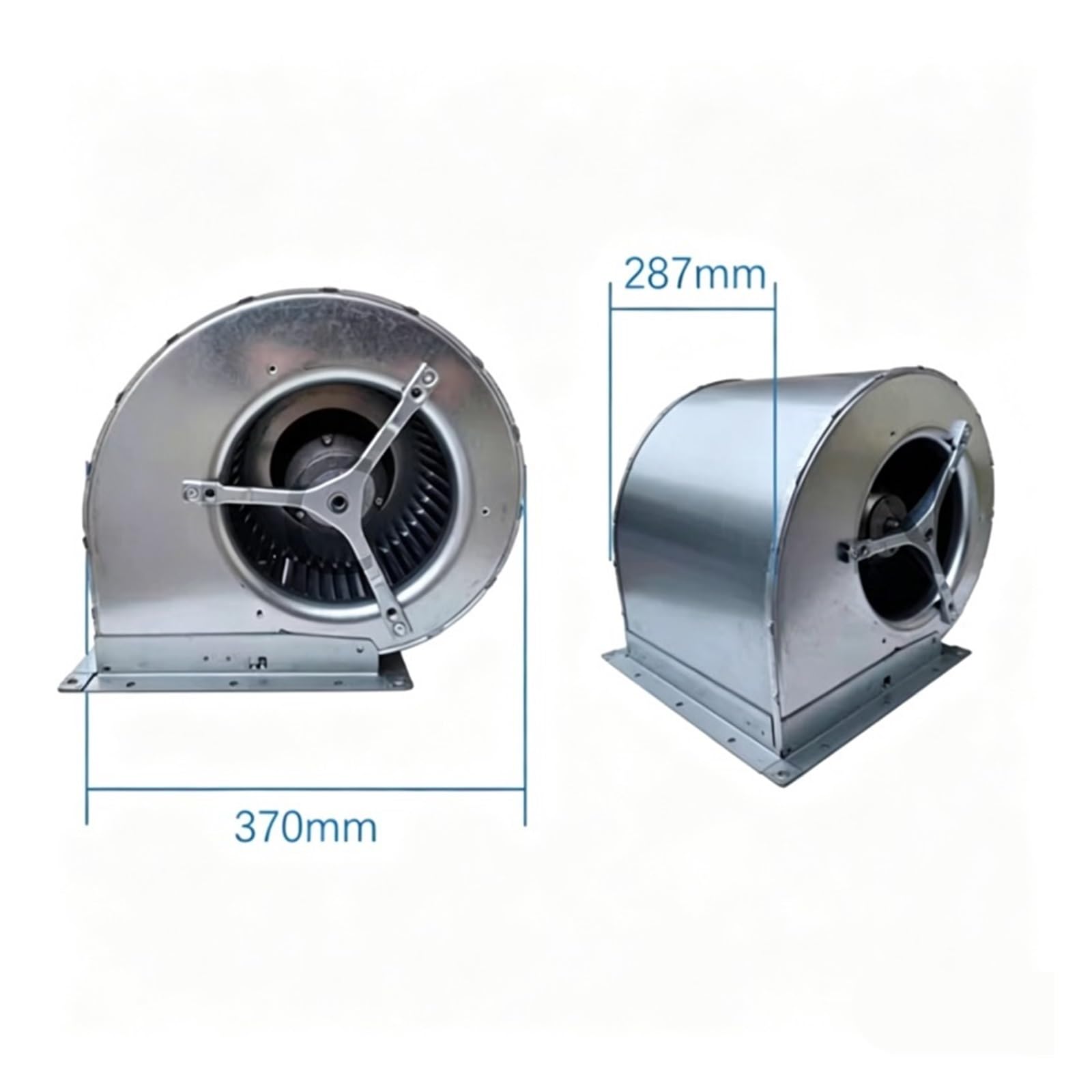 Doppeleinlass Radialventilator D4E225-CC01-02 230 V 1150/1300 U/min 360 Pa(A)