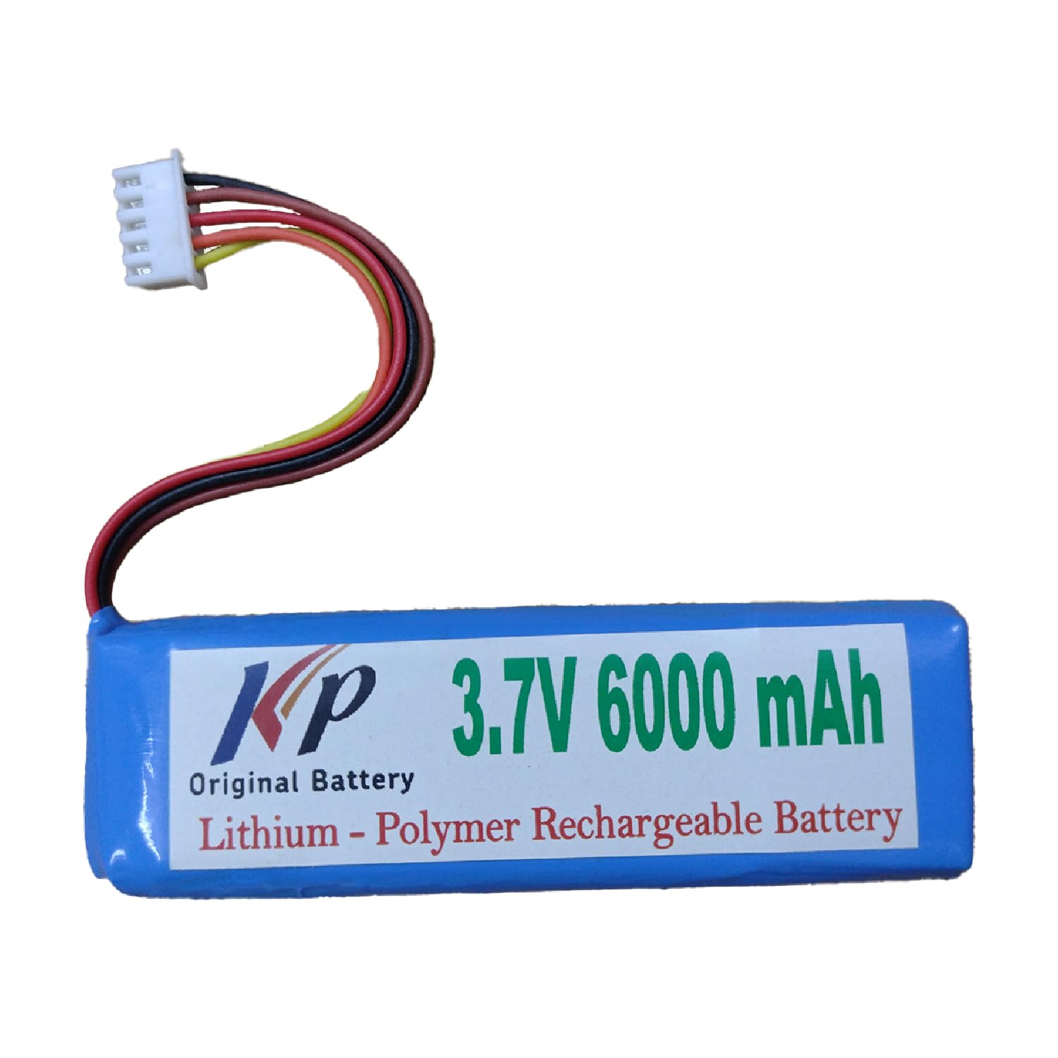 KP Original 5Pin JST Replacement Battery for Flip 3, Compatible with FLIP3 Gray, fits Part No P763098 03, GSP872693, 3.7V Li-Polymer 6000mAh Speaker Battery