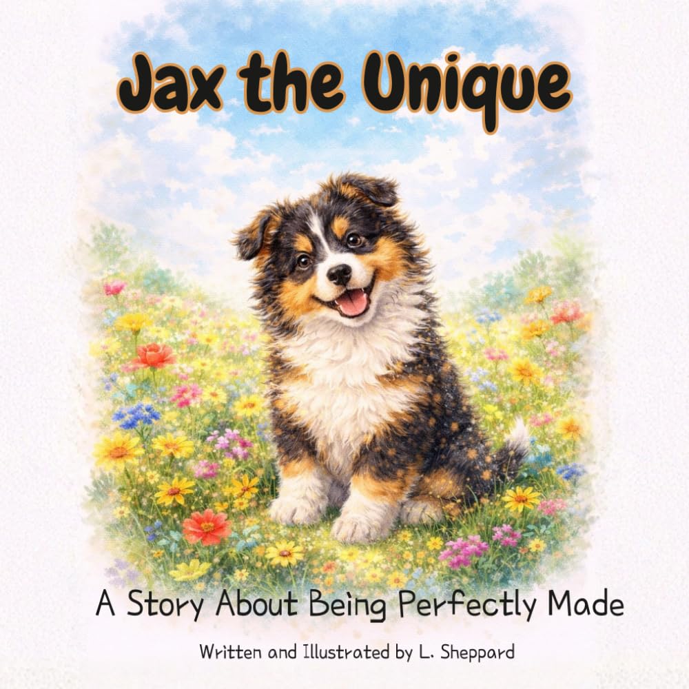 Jax the Unique: A Story About Being Perfectly Made (Jax's Adventures: A Collie Puppy's Life Lessons for Toddlers)