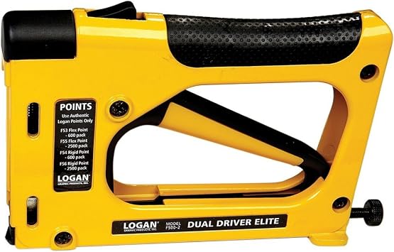 Logan F500-2 Dual Point Driver Elite - Yellow 2 Pack