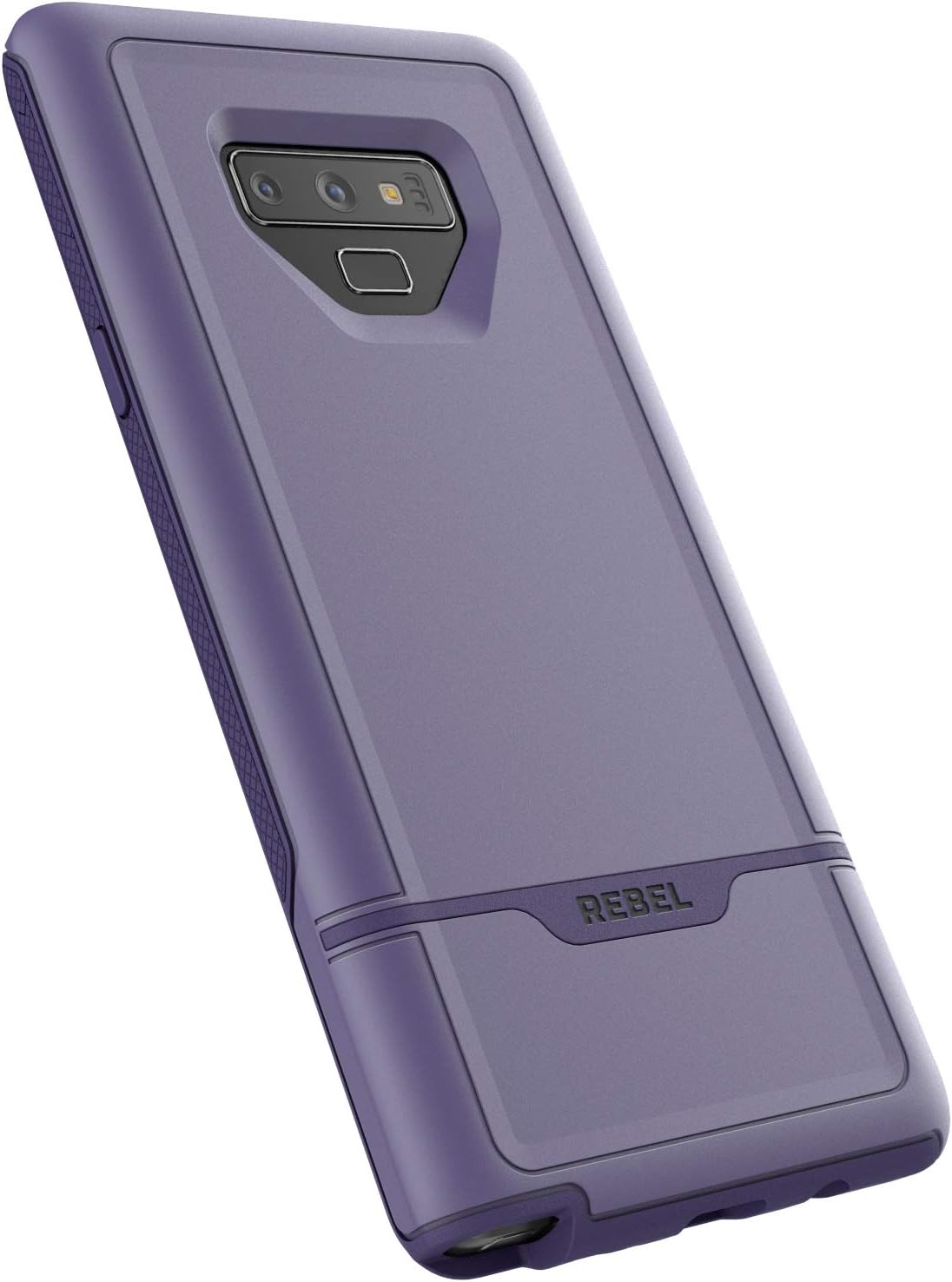 Samsung Galaxy Note 9 Case Purple - Encased Rebel Armor Heavy Duty (Full Body) Protective Cover (2018 Release)