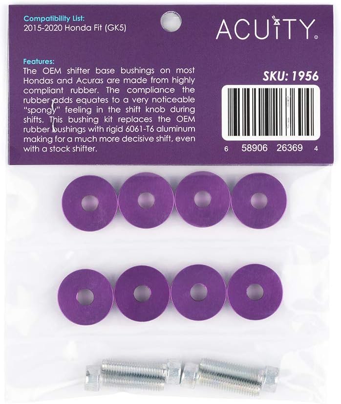 Shifter Base Bushings for '15-'20 Honda Fit (GK5) and '13-'17 Honda Accord (9th Gen)