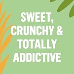 Prana Sumsuma Organic Sesame Squares | Made with Cane Sugar | Two Ingredients Non-GMO, Gluten Free, Vegan Superfood Snack (150g)