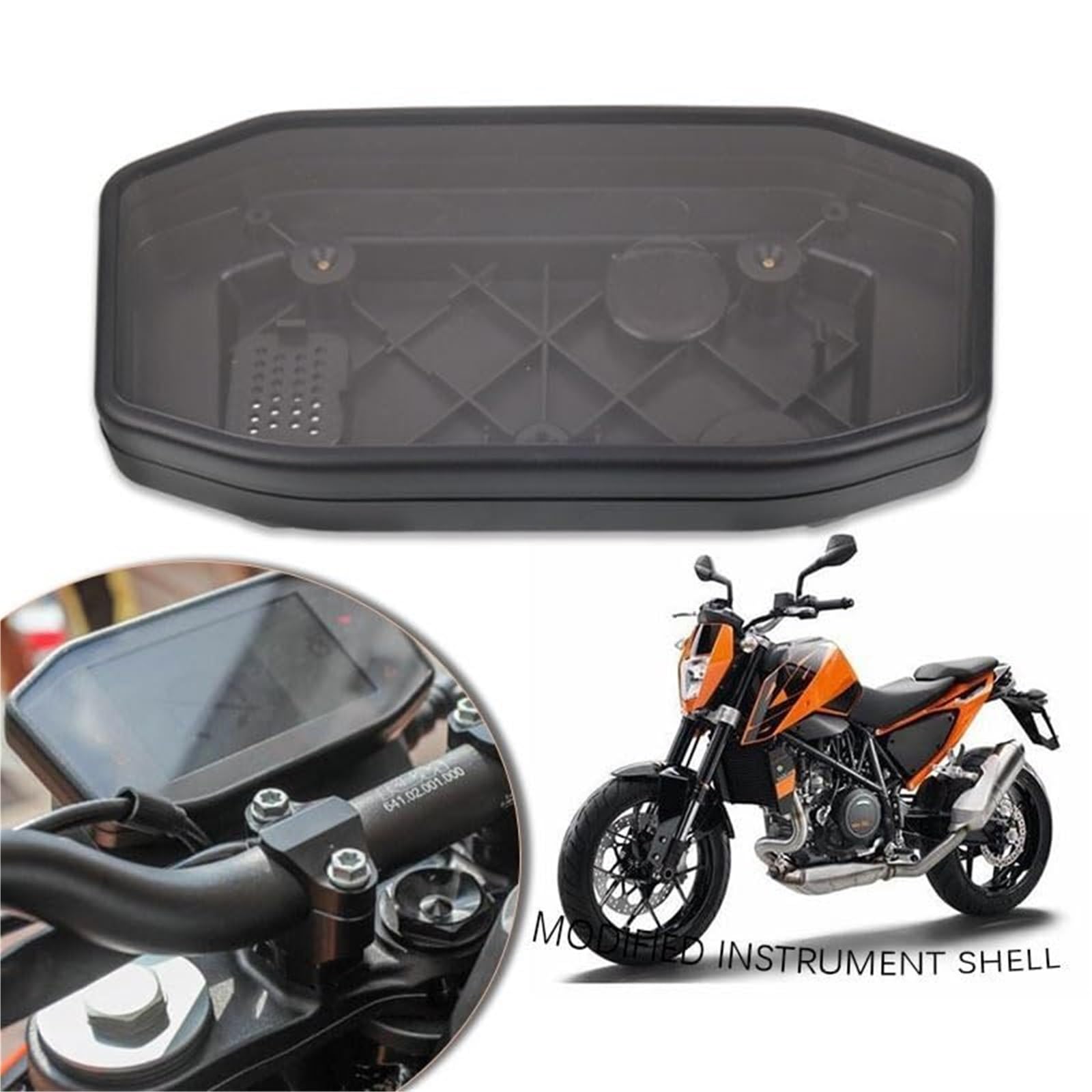 for 690 Duke/R 2016-2019 790 for Duke 2018-2022 for DUKE790 Caja del medidor de Velocidad del Instrumento de la Motocicleta Medidor odómetro Carcasa del tacómetro Cubierta de la Carcasa del