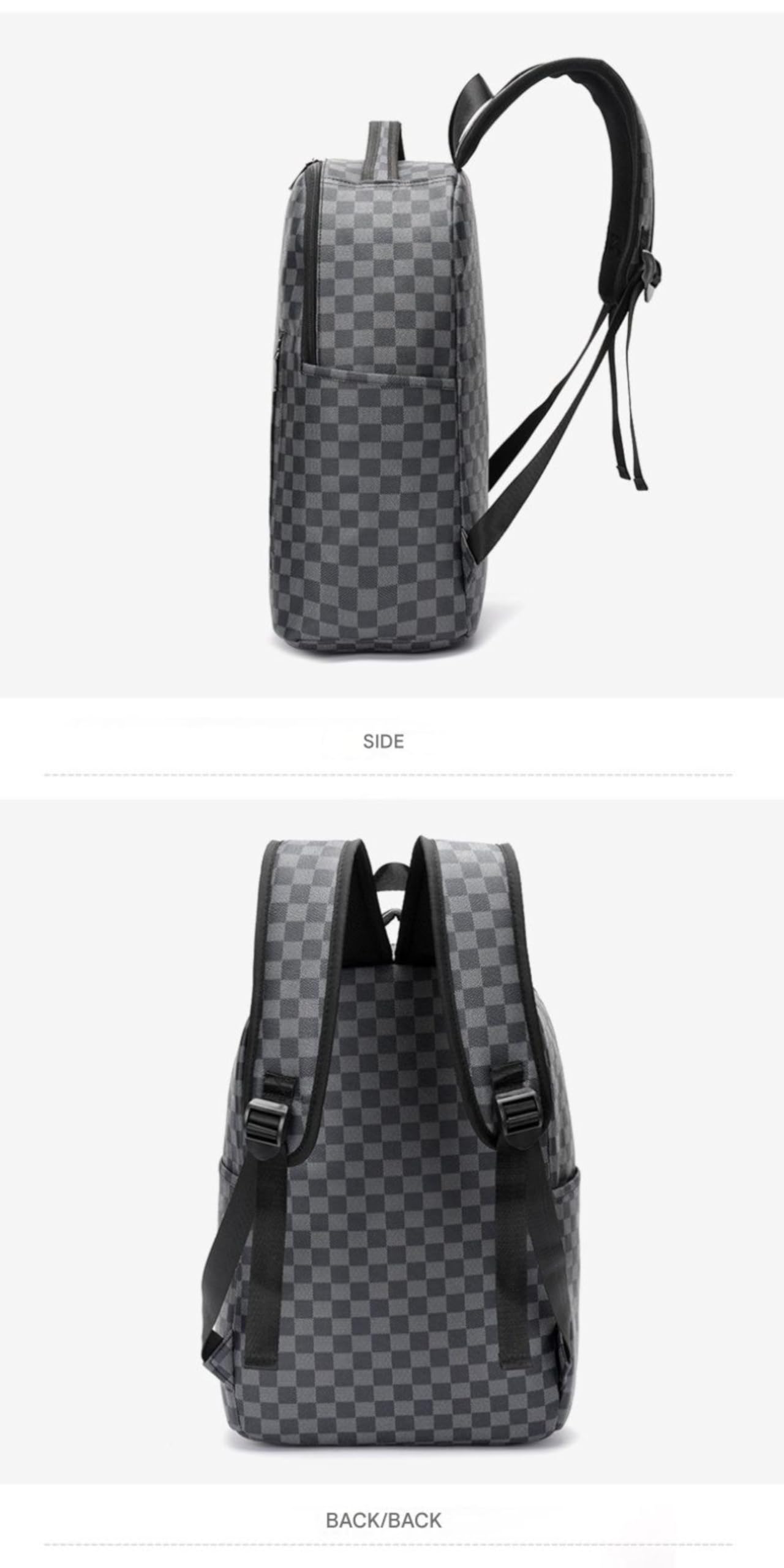 Zaino casual e leggero per computer portatile in tela per viaggi, affari, scuola e outdoor, zaino impermeabile da viaggio, zaino da trekking per uomo