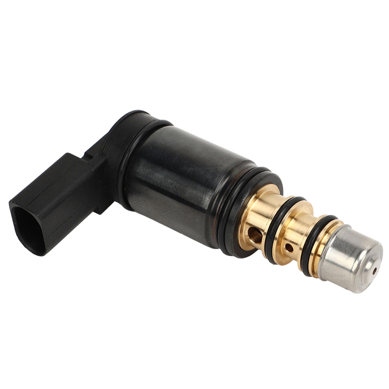 Válvula de Control Electrónica del Compresor de CA, Válvula de Ahorro de Energía de Control de Precisión de Repuesto para Motor de 2,0 L, de de Metal para Compresor 6SEU14C