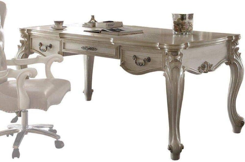 ACME FURNITURE Versailles Executive Desk (Leg) - 92275 - Bone White