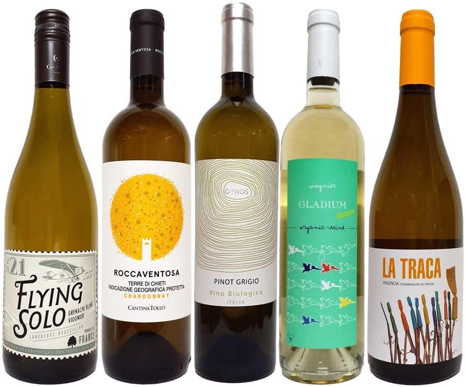 Amazon.co.jp: ノーブランド品 白ワイン 自然派ワイン入門セット 白 