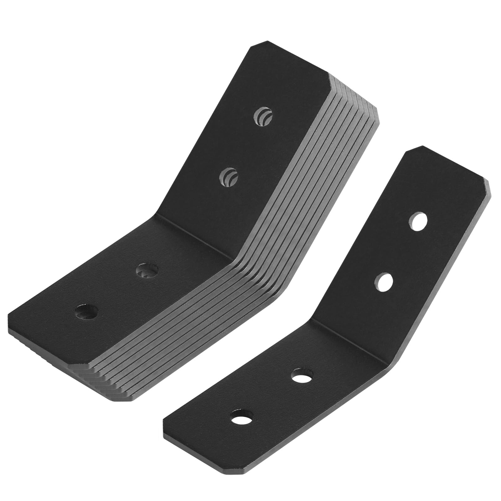 Flush Inside Angle Brackets 10 PCS 45 Degree Angle Brackets - 2-1/2 ...