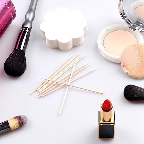 Miniatura 8 de Fenshine 1000 hisopos de algodón microblading, punta puntiaguda, hisopos de algodón, palitos de madera, aplicador de punta de algodón, suministros