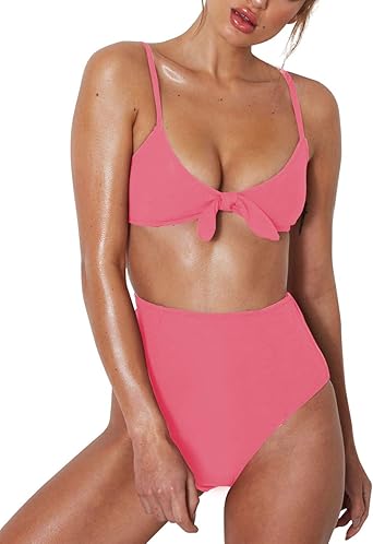High waisted bikini set amazon Clearance