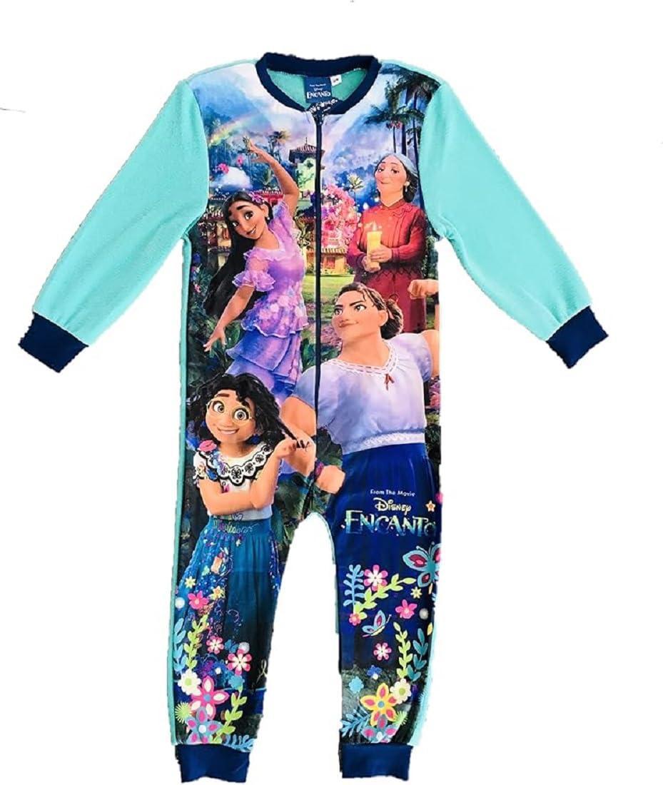 Disney Encanto, Girls Onesie, Sleepsuit, Pyjamas, Purple, Age 9-10 Years