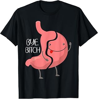 Funny Gastric Sleeve Bariatric VSG Surgery Gastric Awareness T-Shirt