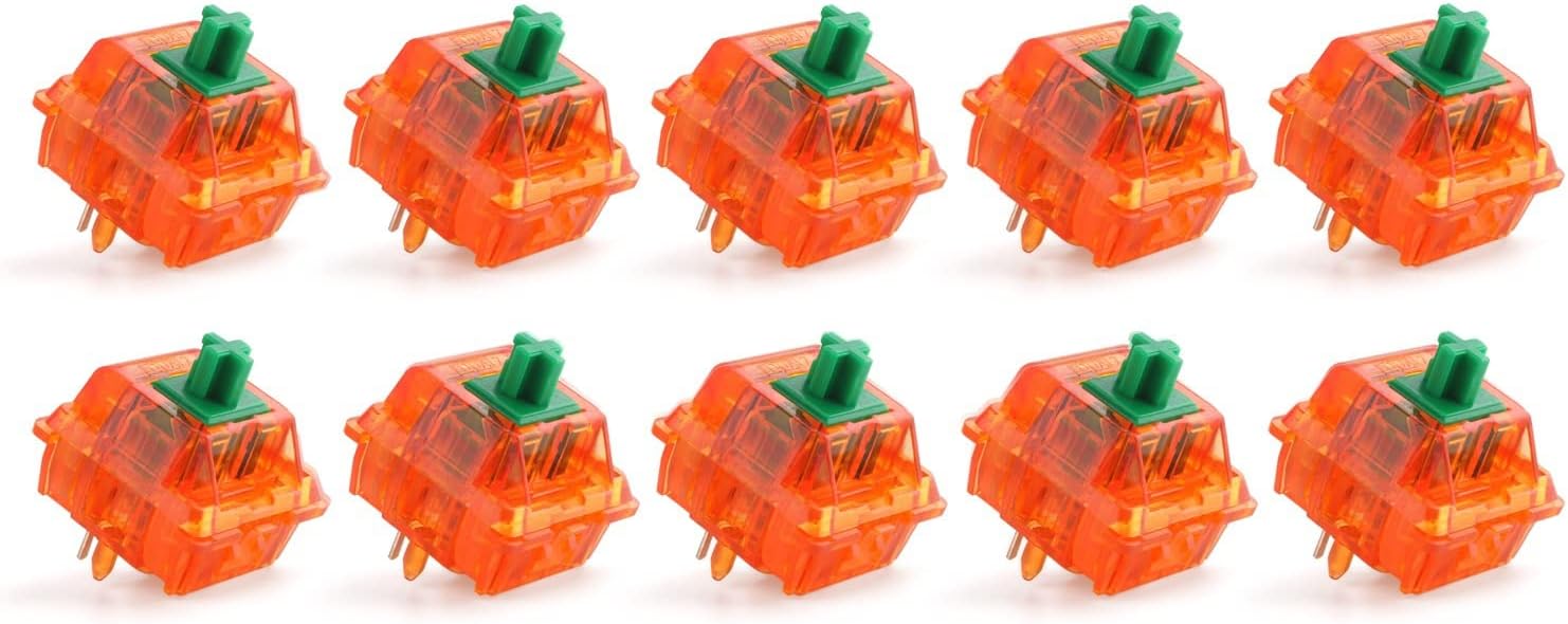 EQUALZ Banana Split/Tangerine V2 Switch, 5Pin Linear MX Switches for