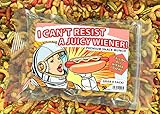 Can’t Resist Juicy Wiener Trail Mix - Gourmet Snack Munch for Women Gift Basket, Funny Hot Dog Gag Gift from Friends, Stocking Stuffers for Wife, Girlfriend Crunchy Spicy Salty Snacks, 11 oz
