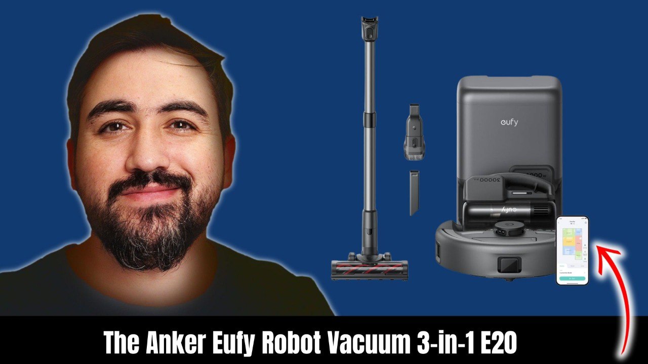 The Anker Eufy Robot Vacuum 3-in-1 E20