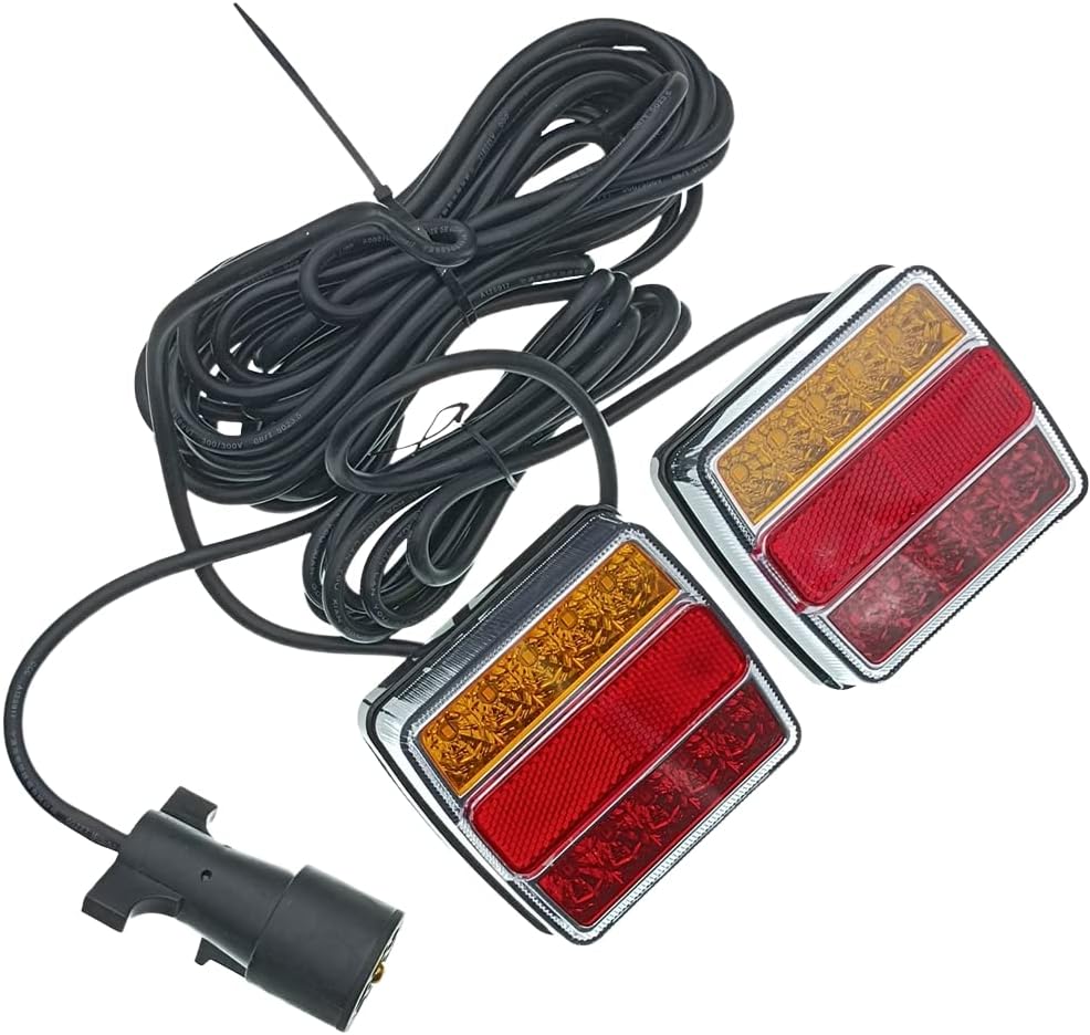 Universal LED Trailer Towing Light Kit w/Reflex 2X 15 LED