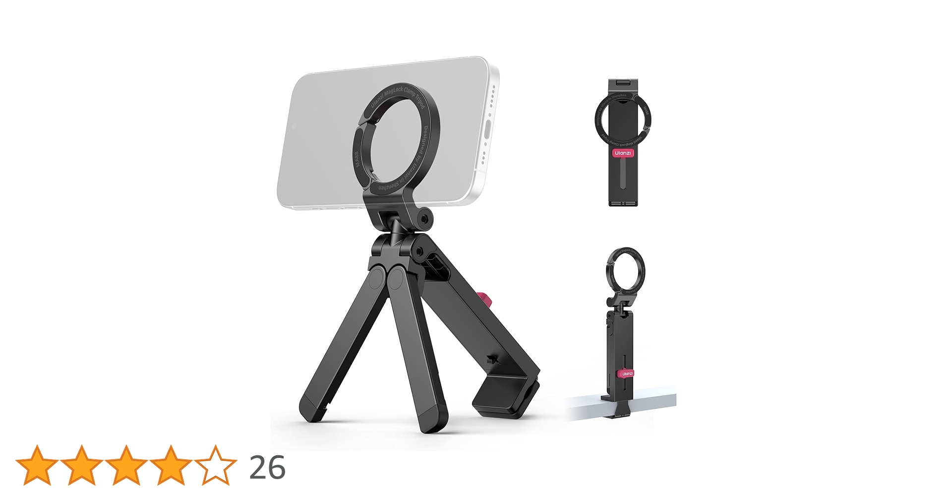 Amazon.co.jp: Ulanzi MA88 スマホ三脚 小型 magsafeに対応 多