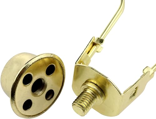 Miniatura 3 de Soporte redondo de latón adaptador de pantalla de lámpara de abrazadera adecuado para el hogar, restaurante, cafetería y otros proyectos de