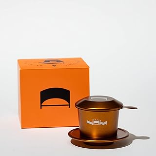 Nam Coffee - Vietnamese Coffee Phin Filter set, coffee pour over, aluminum (COPPER)
