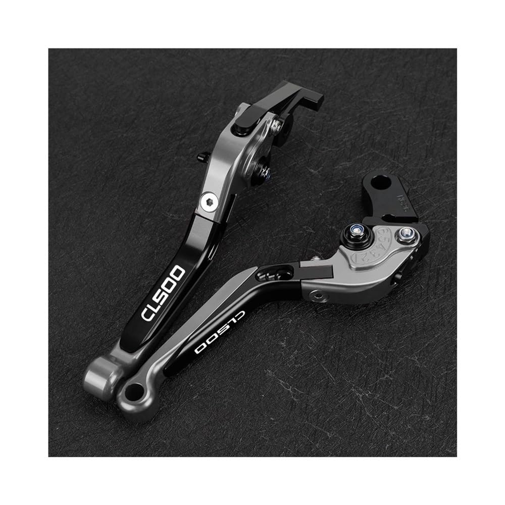 Gfjvcgjru Blue- Motorcycle Brake Clutch Levers For Ho&N&Da Cl300 Cl500 Cl 500 2022-2024 2025 Adjustable Brake Clutch Levers Handlebar Grips Handle Motorcycle Accessories