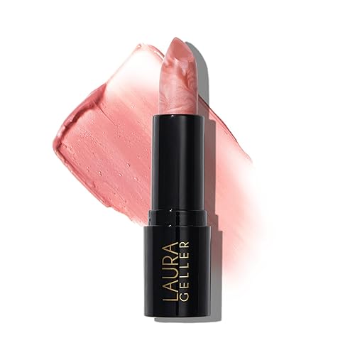 LAURA GELLER NEW YORK Lápiz labial Sheer Marble Italian Marble - Berry Vanilla - Hidratante y ligero - Vitamina E y aceite de semillas de ricino -