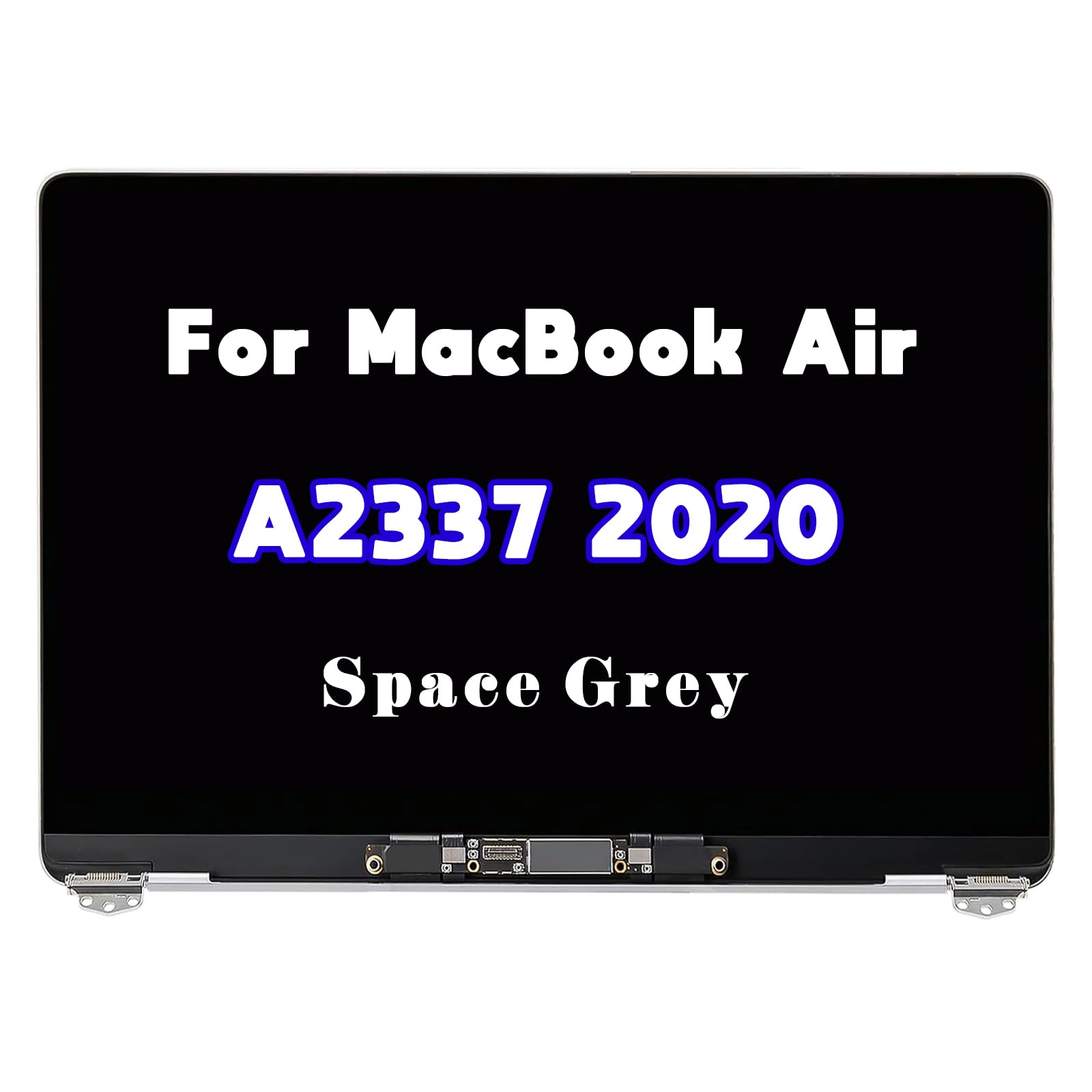 13.3" for MacBook Air A2337 2020 M1 EMC 3598 LCD Screen Replacement Display Full Top Complete Assembly 2560x1600 MGN63 MGNE3 MGNA3 MGN73 MGND3 MGN93(