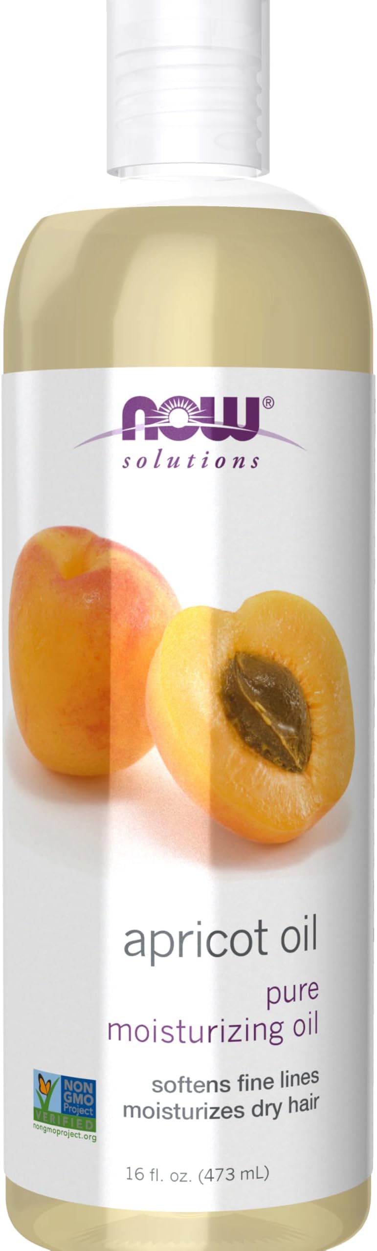Now Apricot Kernel Oil, 473Ml