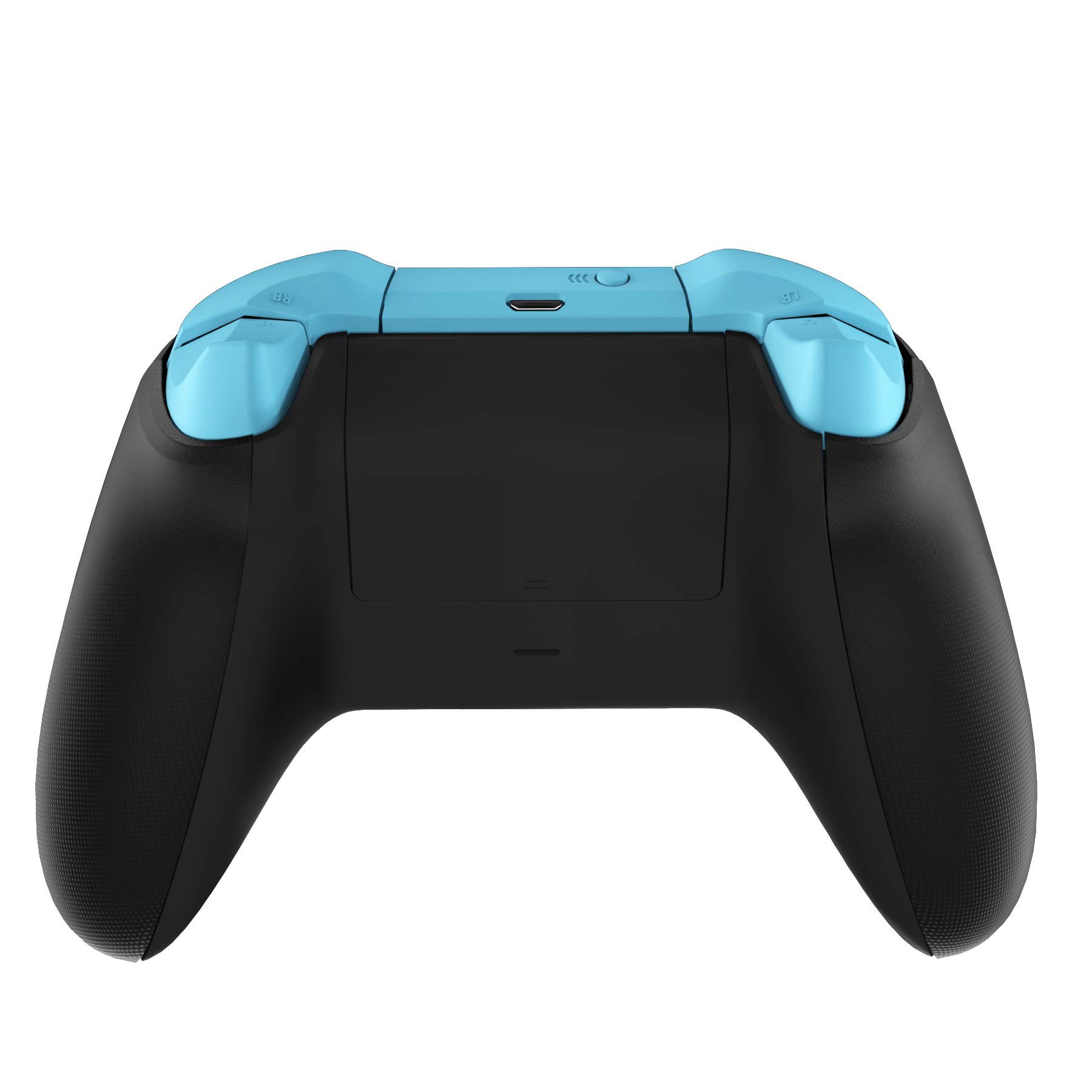 eXtremeRate Botones Completos para Xbox One X/S Botón de LB RB LT RT Bumpers Triggers Gatillos D-Pad ABXY Start Back Sync Botones con Herramientas para Xbox One X One S(Modelo 1708)-Cielo Azul
