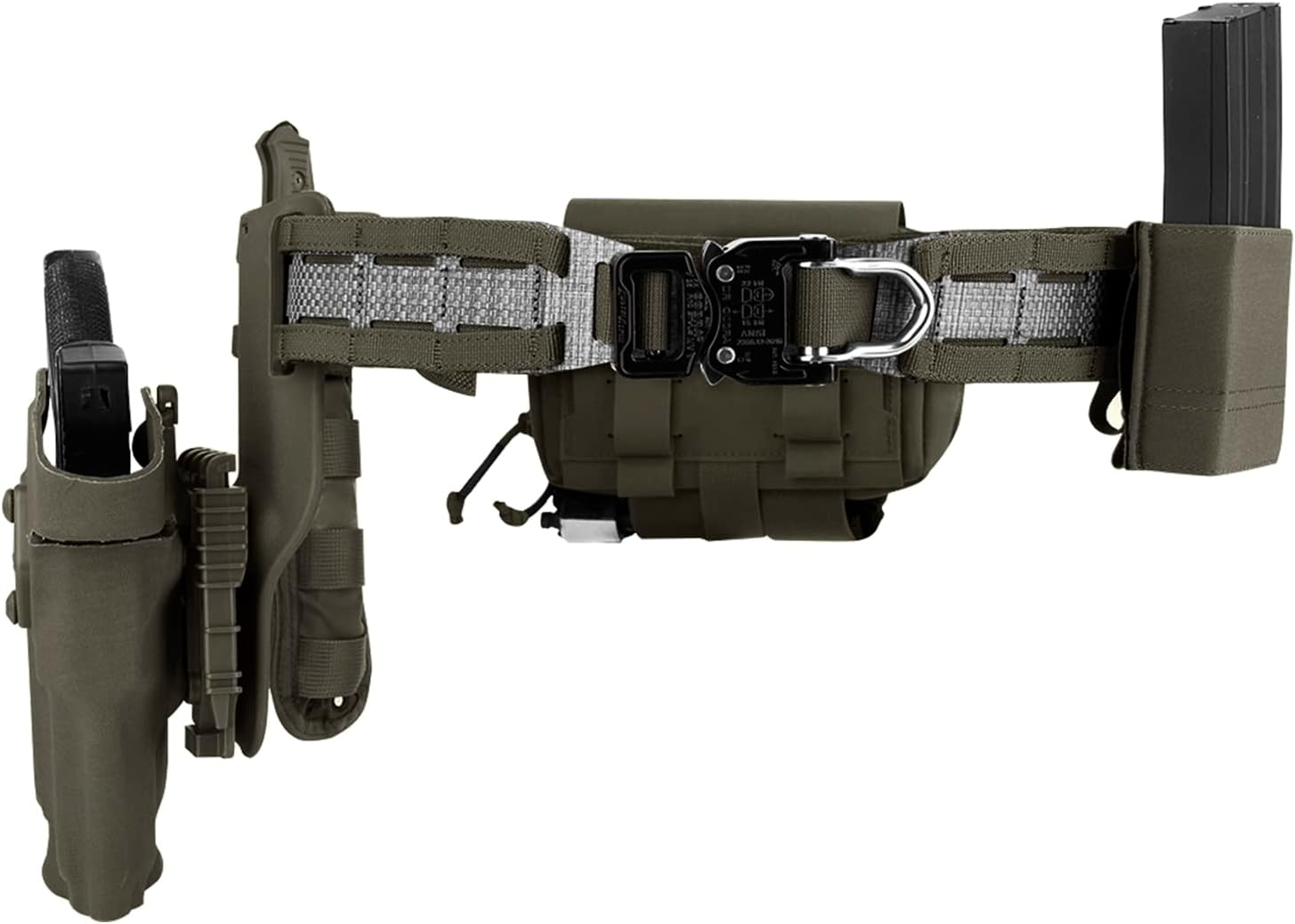 PETAC GEAR Tactical Belt Low Profile Molle Battle Cobra Belt Laser-Cut Tegris Rigid Shooting Gun Duty Belts - Image 4