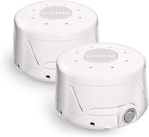 Yogasleep Dohm Classic - Máquina de sonido original de ruido blanco, sonidos naturales calmantes de un verdadero ventilador, terapia de sueño para