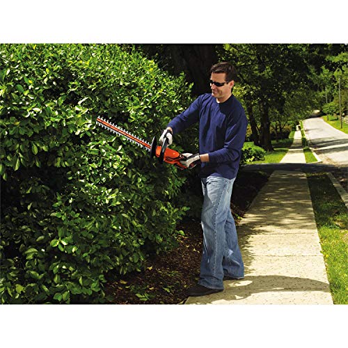 BLACK+DECKER 20V MAX Cordless Hedge Trimmer, 22-Inch, Tool Only (LHT2220B),MEDIUM