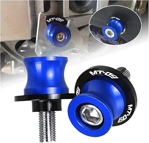 Miniatura 2 de WAGLOS 6MM Motorcycle CNC Swingarm Spools Stand Screws Slider for Yamaha MT09 MT 09 MT-09 2013 2014 2015 2016 2017 2018 2019 2020 2021 Anti-Fall
