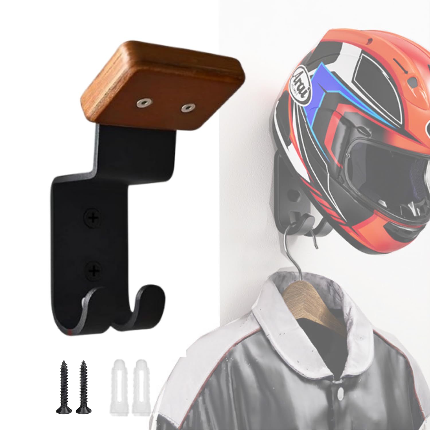 Amazon.co.jp: KeiSquare 【現役整備士推薦】 ヘルメットハンガー