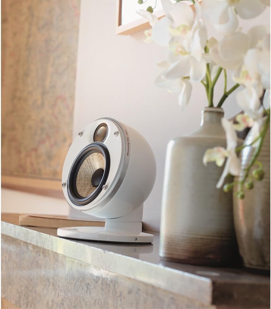 Focal Dome Pack 2.0 Flax 2-Way Compact Sealed Satellite Speaker White (2 Pair)