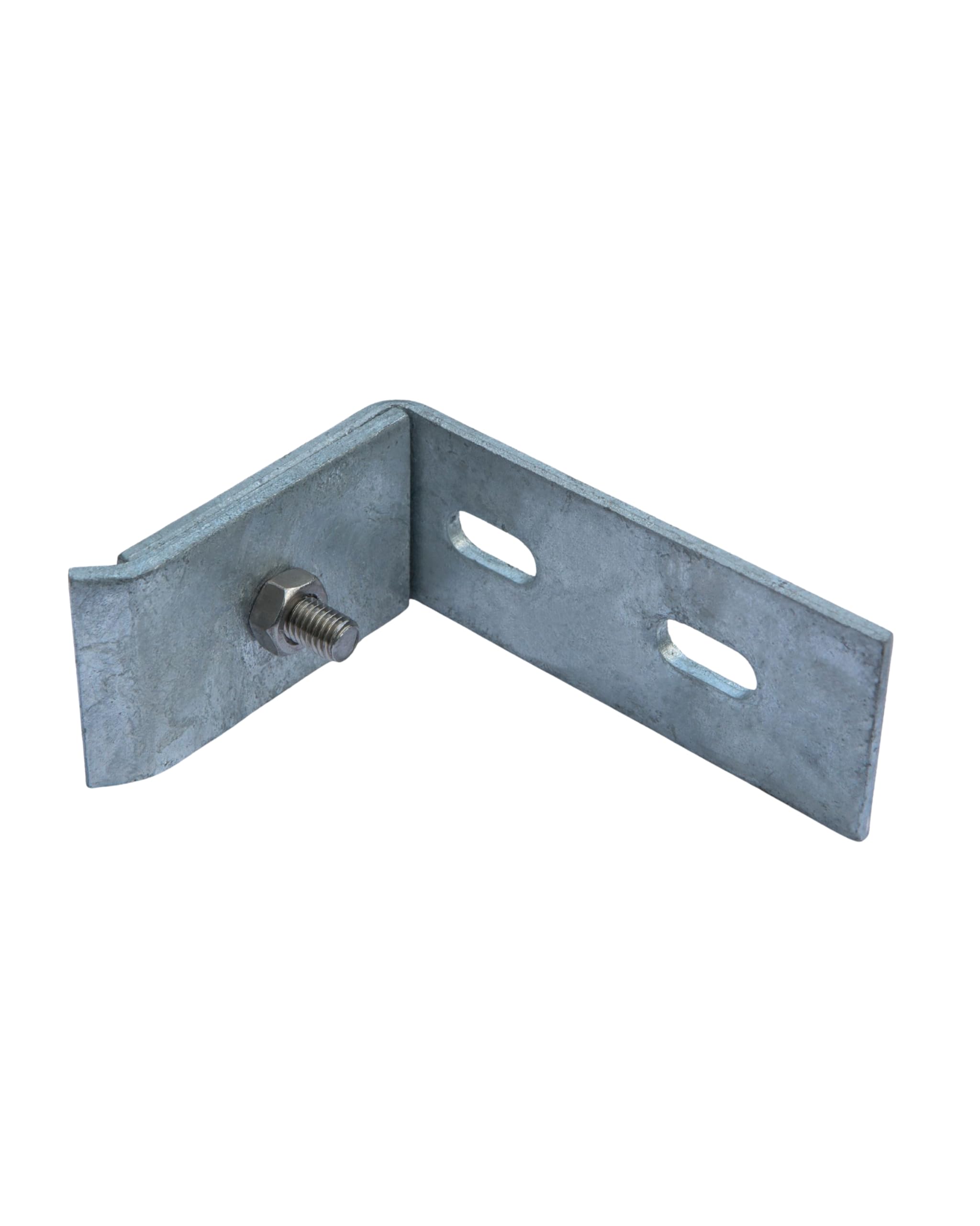 Wandanschlusswinkel Doppelstabmattenzaun Feuerverzinkt 100 x 65 mm 10er