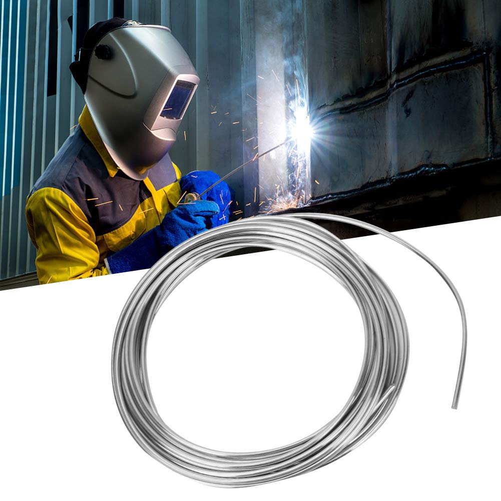 Copper Aluminum Cored Wire, Copper Aluminum Cored Wire,Low Temperature Copper Aluminum Welding Rod,2/4/10m, Welding Rods And Wires, Brazing Rods (4m / 13.1ft)