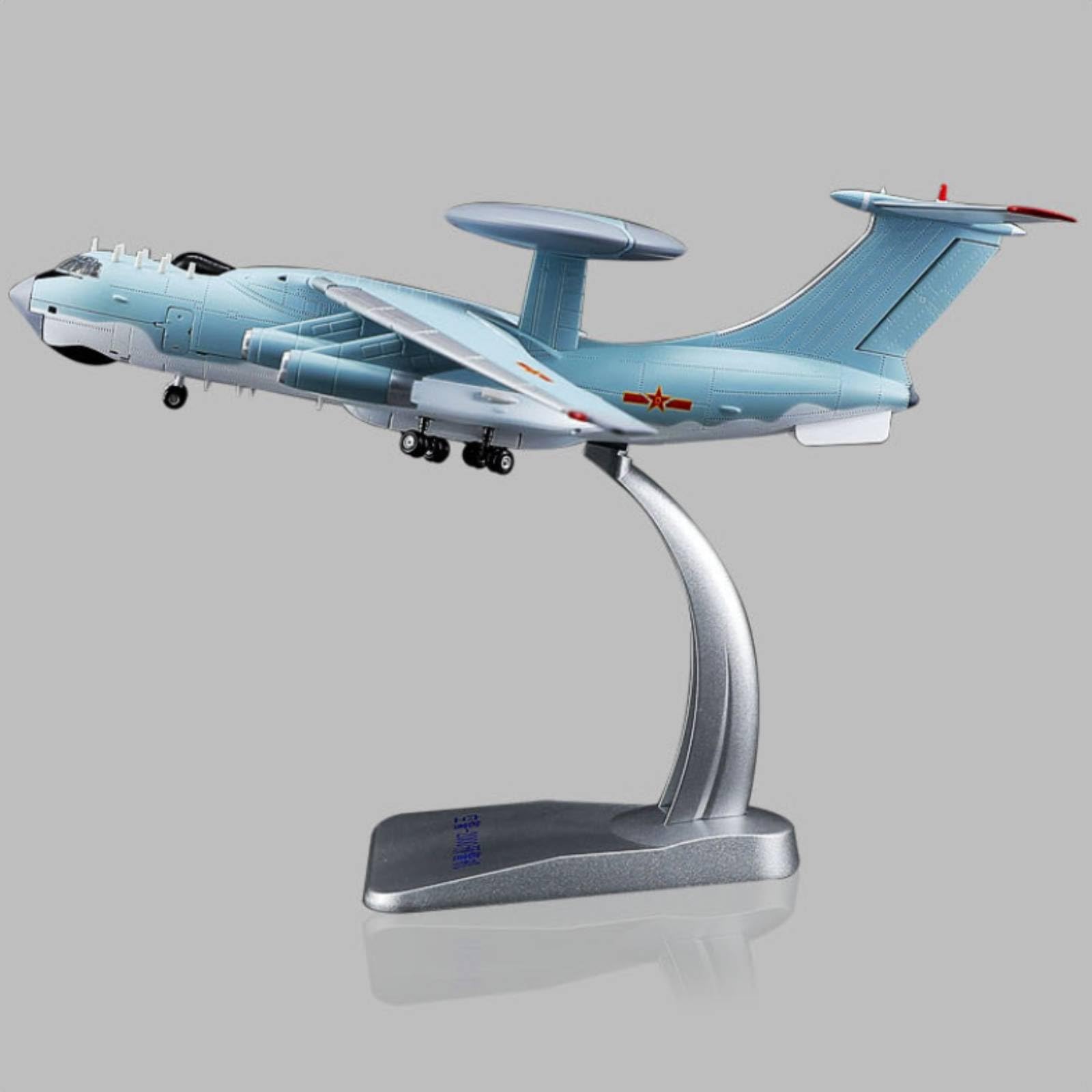 Modello Aereo in Lega Rilevamento Aereo Diecast Aereo da Allerta Modello Statico Struttura Robusta in Lega con Cupola E Marcature Adatto a, style to 1