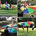 Sipobuy Play Tents Kids Juego Jugar Parachute 12 'con 16 asas Indoor...