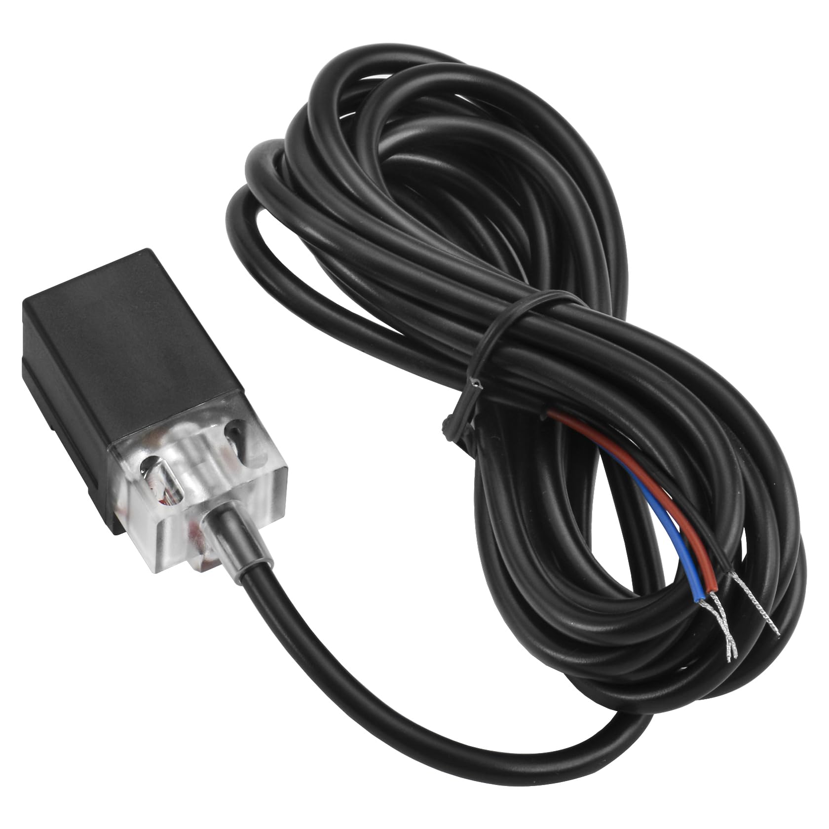 Heschen Lot de 5 interrupteurs de proximité inductifs PL-05N, 10-30 V 200 mA, NPN NO, distance du capteur 5 mm, CE