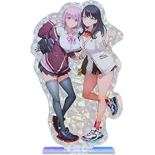 Good Smile Company SSSS.GRIDMAN Takada Rokka & Akane Shinjo feat. Tridamono Acrylic Stand, Material Acrylic, Size Total Height Approx. 7.1 inches 18 cm