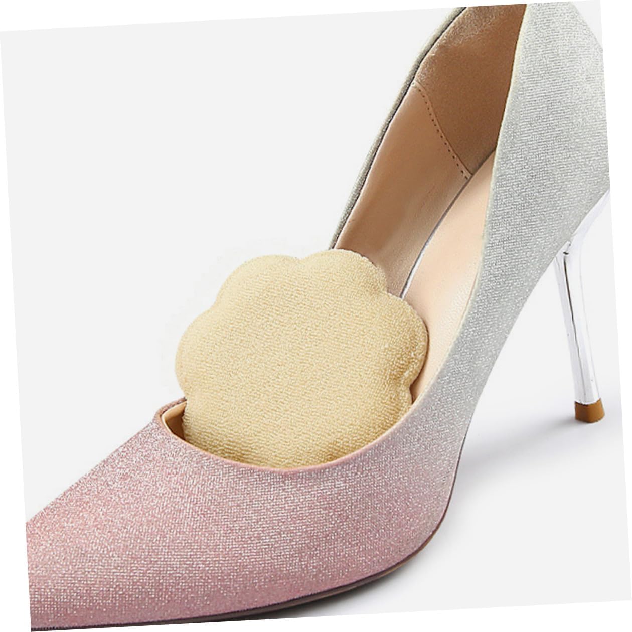 3 Pairs Soft Forefoot Pads High Heel Comfort Inserts Breathable Anti-wear Shoe Tongue Cushions Non-Skid Ball-of-Foot Supports for Women’s Heels