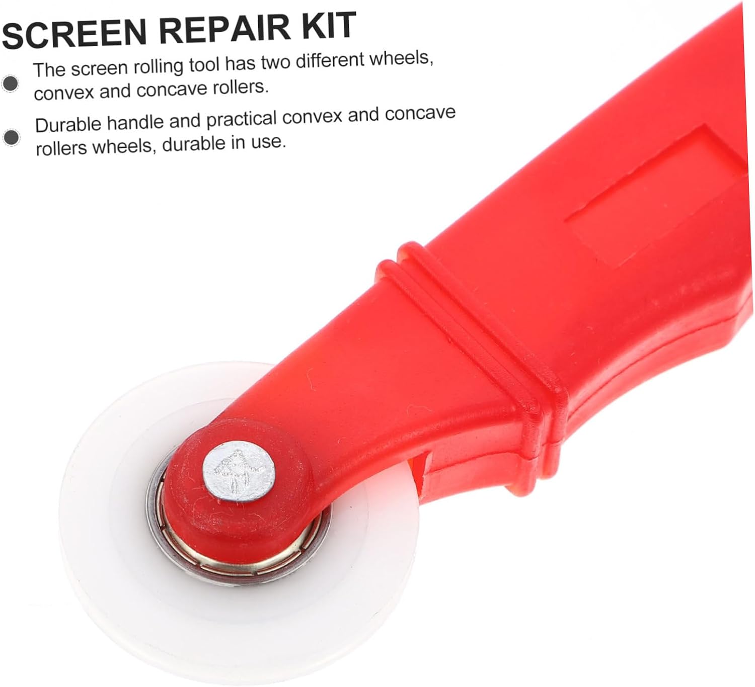 Alipis 2pcs Window Screen Repair Roller Tool Multi-Function Spline Tool with Double-Headed Design for Easy Installation of Door and Window Screens
