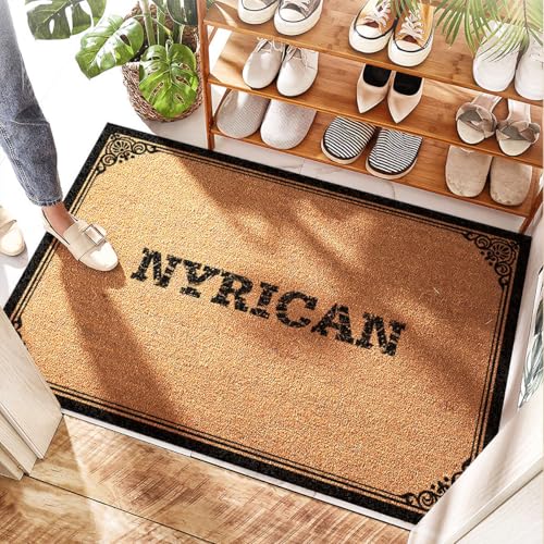 Tapis en coco pour bébé Nyrican 50x80 cm imperméable pour trafic élevé