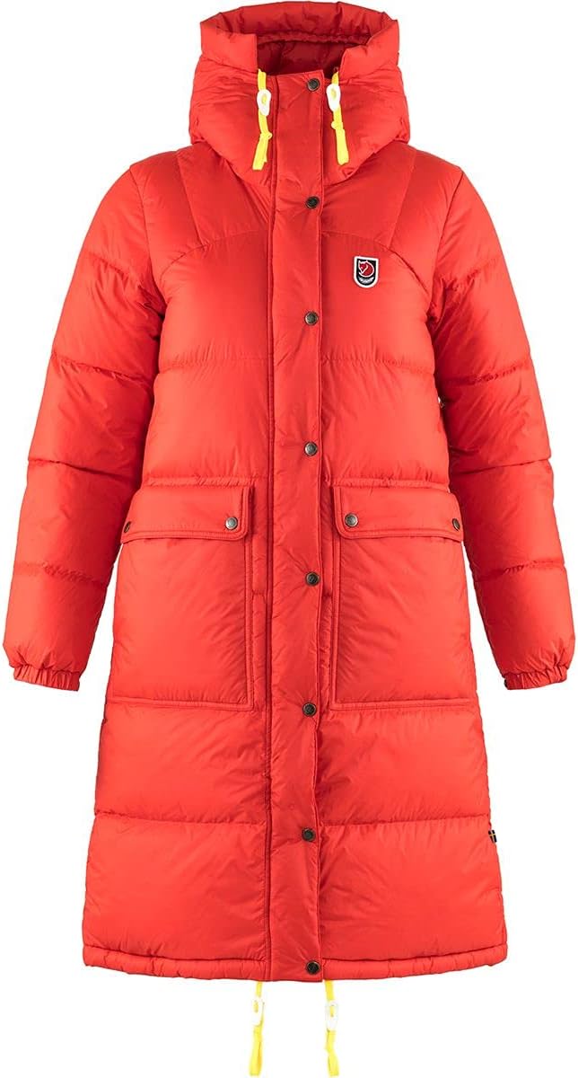 Fjallraven F86126334S Expedition Long Down Parka W True Red S