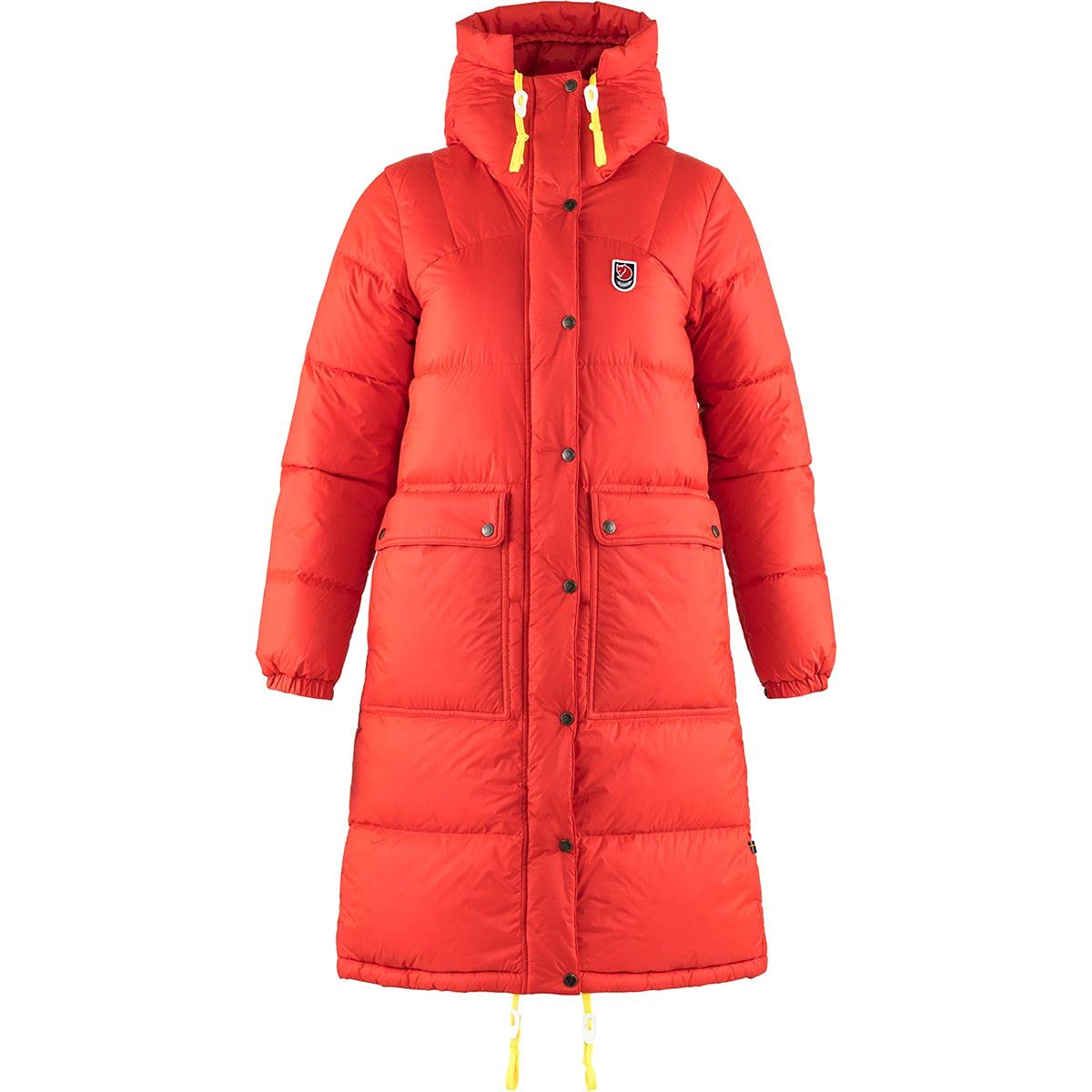 FjäLlräVen Expedition Long Down Parka W, Giacca Donna, Rosso (True Red), S-image